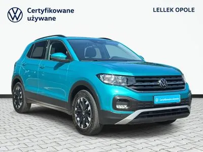 Volkswagen T-Cross 1.0 TSI Life 110KM, salon Polska, serwisowany w ASO