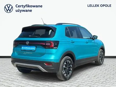 Volkswagen T-Cross 1.0 TSI Life 110KM, salon Polska, serwisowany w ASO