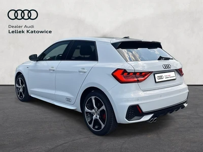 Audi A1 Sportback 2.0 207KM S-Line, Side Assist, ACC, Pakiet Czerń, Skóra, FV23%
