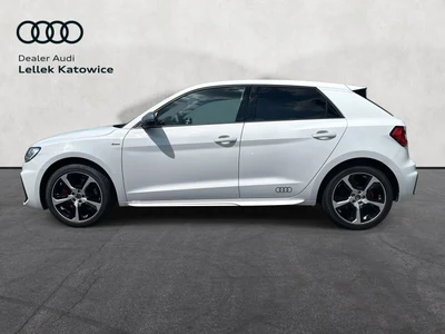 Audi A1 Sportback 2.0 207KM S-Line, Side Assist, ACC, Pakiet Czerń, Skóra, FV23%