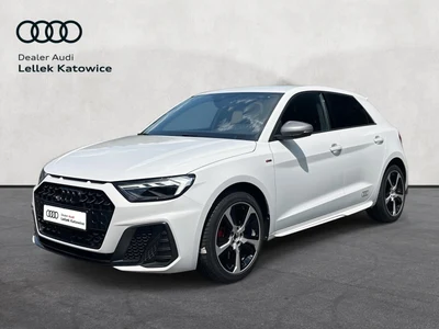 Audi A1 Sportback 2.0 207KM S-Line, Side Assist, ACC, Pakiet Czerń, Skóra, FV23%