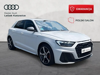 Audi A1 Sportback 2.0 207KM S-Line, Side Assist, ACC, Pakiet Czerń, Skóra, FV23%