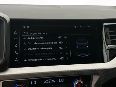 Audi A1 Sportback 2.0 207KM S-Line, Side Assist, ACC, Pakiet Czerń, Skóra, FV23%