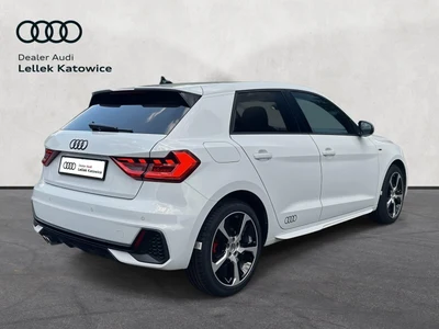 Audi A1 Sportback 2.0 207KM S-Line, Side Assist, ACC, Pakiet Czerń, Skóra, FV23%