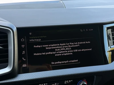 Audi A1 Sportback 1.5 150KM S-Tronic Full Led, Salon Polska, I właściciel