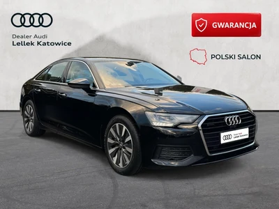 Audi A6 Limousine Quattro, Kamera 360, Polski Salon, I właściciel. FV23%