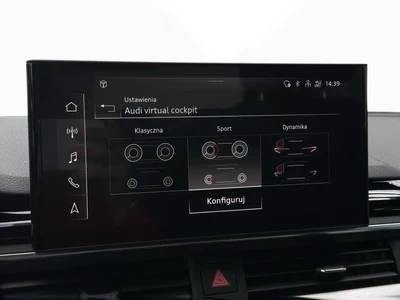 Audi A4 Limousine 2xS-Line, Pakiet Czerń, Virtual, Szary Daytona, Salon PL