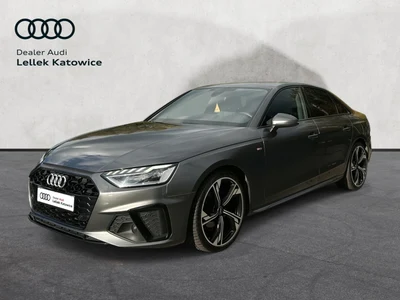 Audi A4 Limousine 2xS-Line, Pakiet Czerń, Virtual, Szary Daytona, Salon PL
