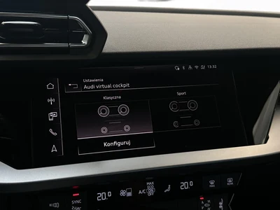 Audi A3 Sportback Sportback, Advanced, Kamera, Pakiet Interieur, Pakiet Comfort