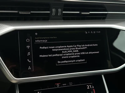 Audi A6 Limousine 265KM, Panorama, 4 Strefy Klimatyzacja, Matrix, Pakiet czerń, FV23%
