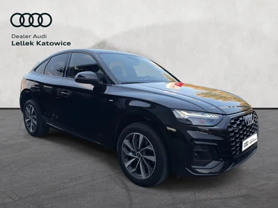 Audi Q5 Sportback Quattro, S-Line, Sportback, Alcantara, Virtual, Pakiet Czerń, Salon PL