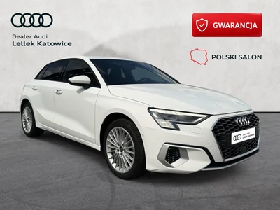 Audi A3 Sportback S-Line, Matrix, Kamera, Salon Polska, FV23%
