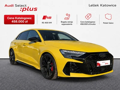Audi RS 3 Sportback 400KM Sportback, RS Dynamic, Ceramika, Matrix, Katalog: 458.000ZŁ