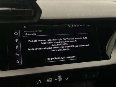 Audi A3 Sportback Kamera, Full Led, Lakier Perłowy, Salon PL, FV23%