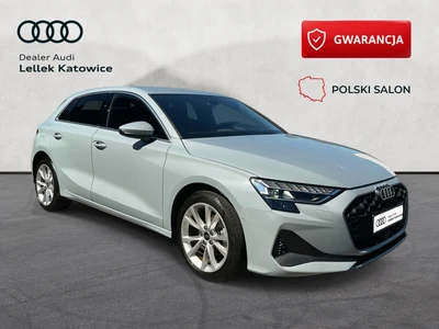 Audi A3 Sportback Kamera, Full Led, Lakier Perłowy, Salon PL, FV23%