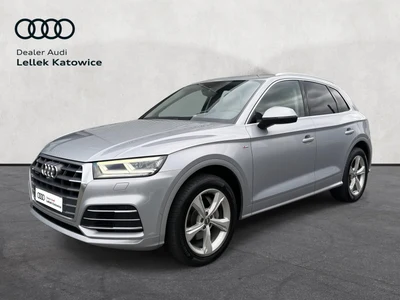 Audi Q5 Pneumatyka, S-Line, Hak, Matrix, Salon Polska, FV23%