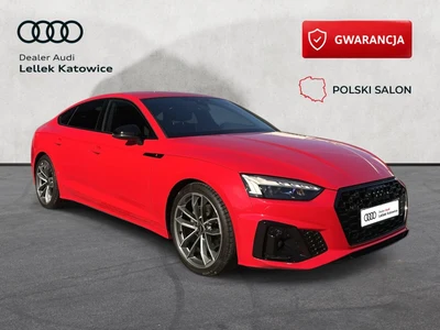 Audi A5 Sportback S-Line, Matrix, Pakiet Czerń, Bang&Olufsen, Salon PL, FV23%