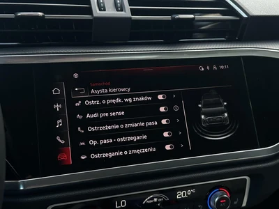 Audi Q3 Sportback Quattro, S-Line, Panorama, Skóra, Pakiet Czerń, Salon PL