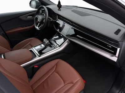 Audi Q8 HAK, S-Line, Pneumatyka, Head-UP, Polski Salon, I właściciel