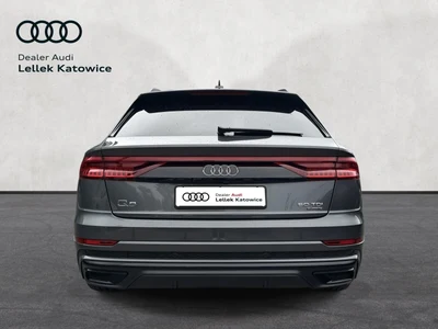 Audi Q8 HAK, S-Line, Pneumatyka, Head-UP, Polski Salon, I właściciel
