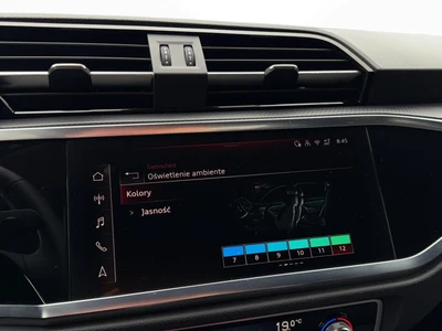 Audi Q3 HAK, Side Assist, Full Led, Pakiet Czerń, Ambiente Salon Polska, FV23%