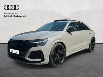 Audi RS Q8 Panorama, HAK, Head-UP, Kamera 360, Szary Nardo, Salon Polska