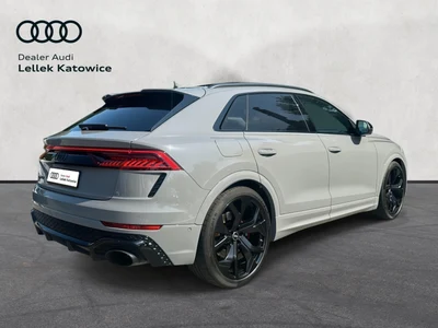 Audi RS Q8 Panorama, HAK, Head-UP, Kamera 360, Szary Nardo, Salon Polska