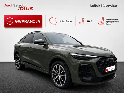 Audi Q5 Sportback TDI quattro 204 KM Sline Stronic HAK Gwarancja FV23% Gwarancja