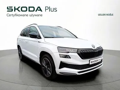 Škoda Karoq 1.5 TSI ACT Sportline DSG 150 KM jak nowy gwarancja FV23% Demo