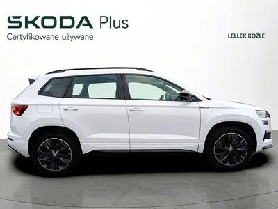 Škoda Karoq 1.5 TSI ACT Sportline DSG 150 KM jak nowy gwarancja FV23% Demo