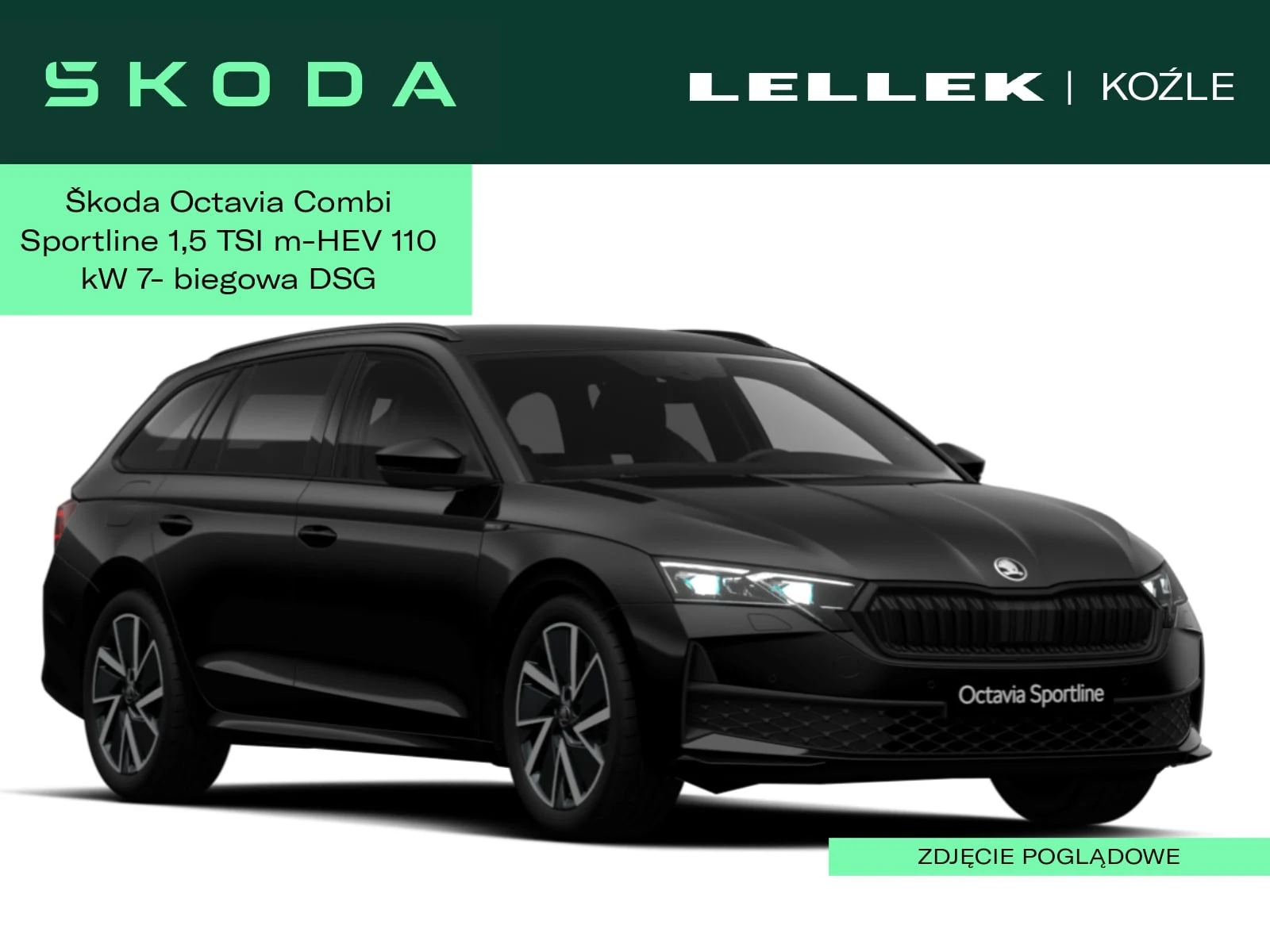 Škoda Octavia 1.5 TSI mHEV Sportline DSG IV (2020-) — zdjęcie 1