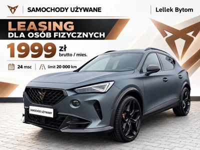 Cupra Formentor 2.5 TSI 390 KM DSG VZ5 4Drive, Salon PL, FV23%, I właściciel!