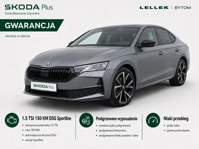 Škoda Octavia 1.5 TSI 150 KM DSG Sportline, Salon PL, FV23%, I właściciel!