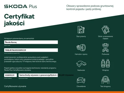 Škoda Karoq z polskiego salonu. Faktura VAT 23%