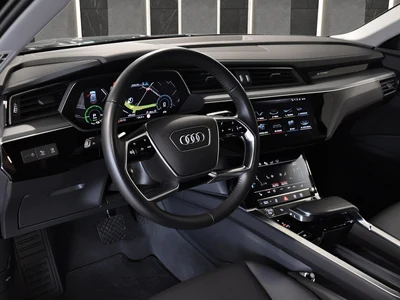 Audi e-tron Night vision, pneumatyka, serwis ASO