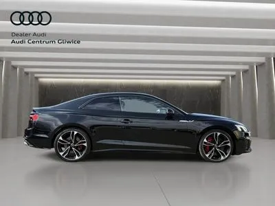 Audi S5 Coupé gwarancja, Masaż, ref. laser, Bang, czerwona skóra