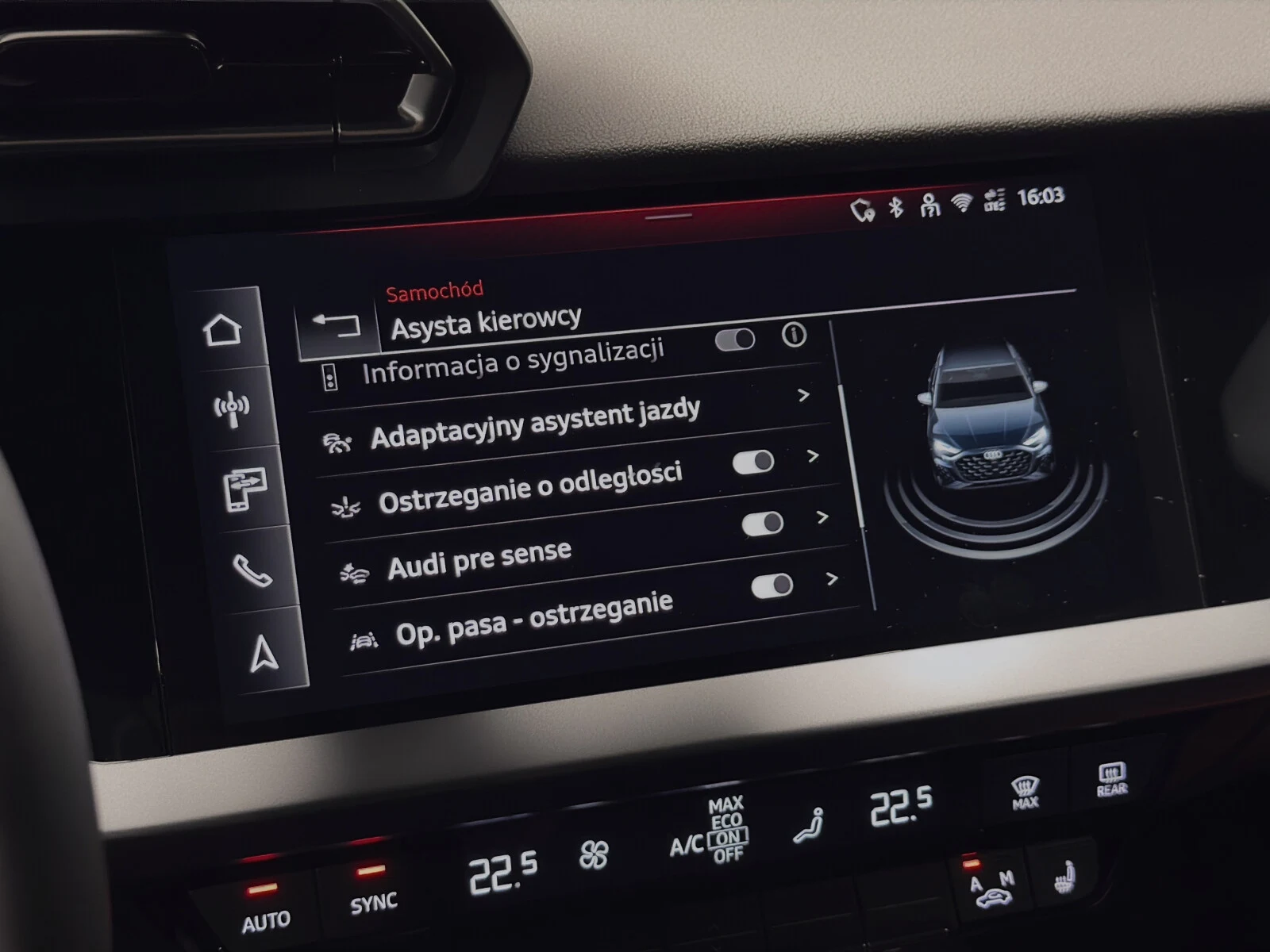 Audi A3 Sportback A3 Sportback advanced 35 TFSI 110(150) kW(KM) S tronic 8V (2012-) — zdjęcie 19