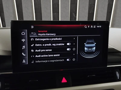 Audi A4 Avant LED SmartphoneInterface Ambiente Plus Kamera cofania Indukcja Tempomat