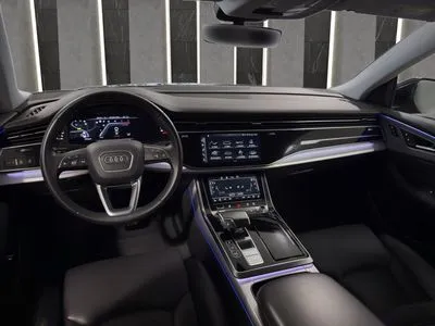 Audi Q8 HD Matrix LED Dociągi Skrętna oś Masaż Wentylowane i grzane fotele