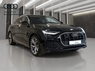 Audi Q8 HD Matrix LED Dociągi Skrętna oś Masaż Wentylowane i grzane fotele