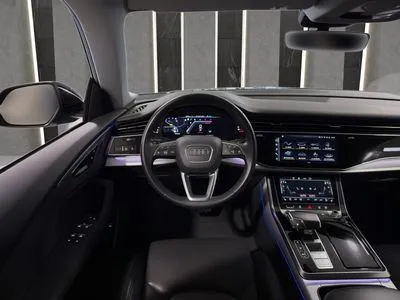 Audi Q8 HD Matrix LED Dociągi Skrętna oś Masaż Wentylowane i grzane fotele
