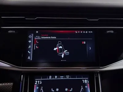 Audi Q8 HD Matrix LED Dociągi Skrętna oś Masaż Wentylowane i grzane fotele