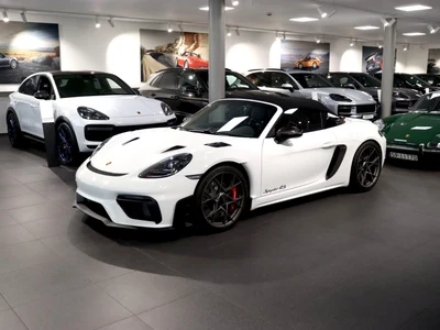 Porsche 718 Spyder Inne